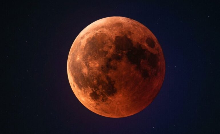 Eclipse lunar parcial: así se verá en la madrugada de este viernes
