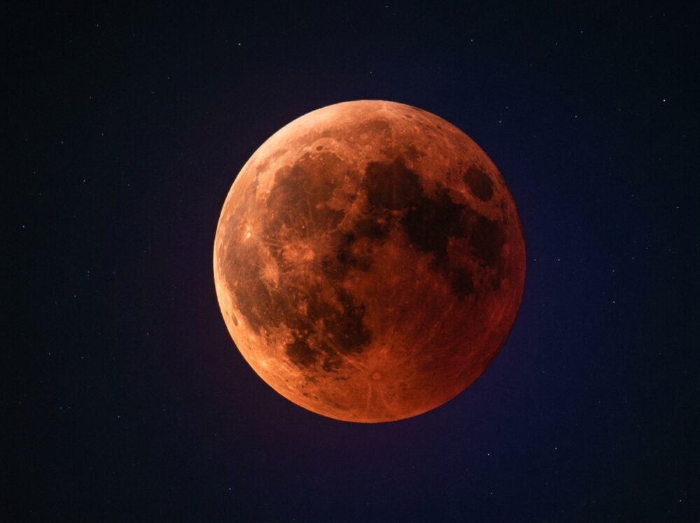 Eclipse lunar parcial: así se verá en la madrugada de este viernes