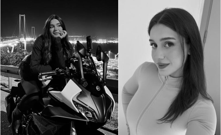 Ceyda Yakova muere a los 22 años tras fatal accidente en motocicleta
