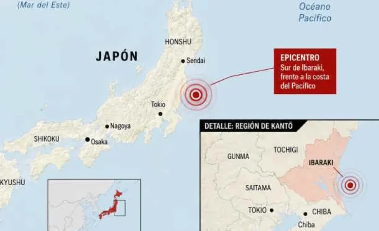 ¡JAPÓN TIEMBLA! Sismo de 5.9 sacude Tokio