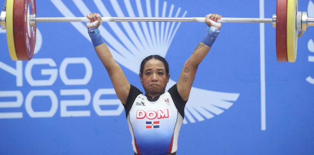 Dahiana Ortiz conquista el oro en pesas para República Dominicana en Santo Domingo 2026