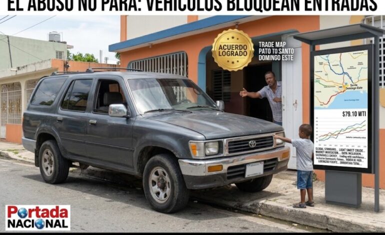 ¡No parquee frente a mi marquesina! El llamado que busca evitar conflictos entre vecinos