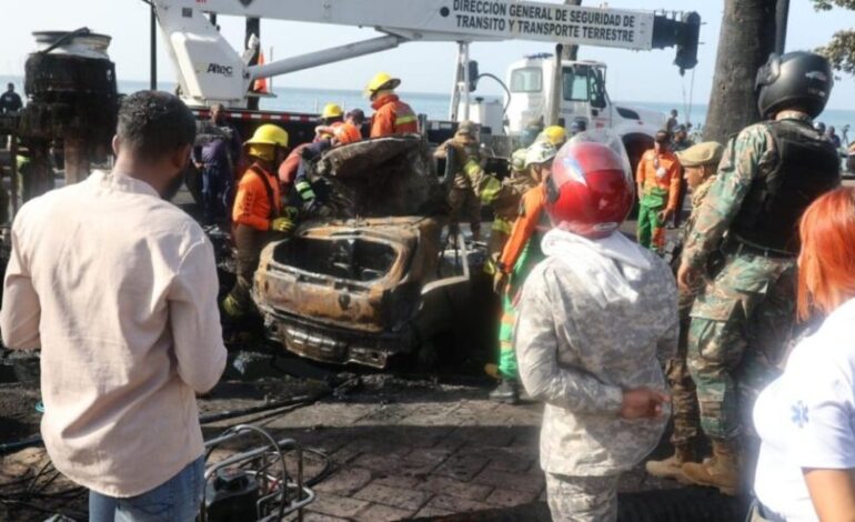 Explota tanquero en el Malecón y deja dos muertos; cierran importante tramo