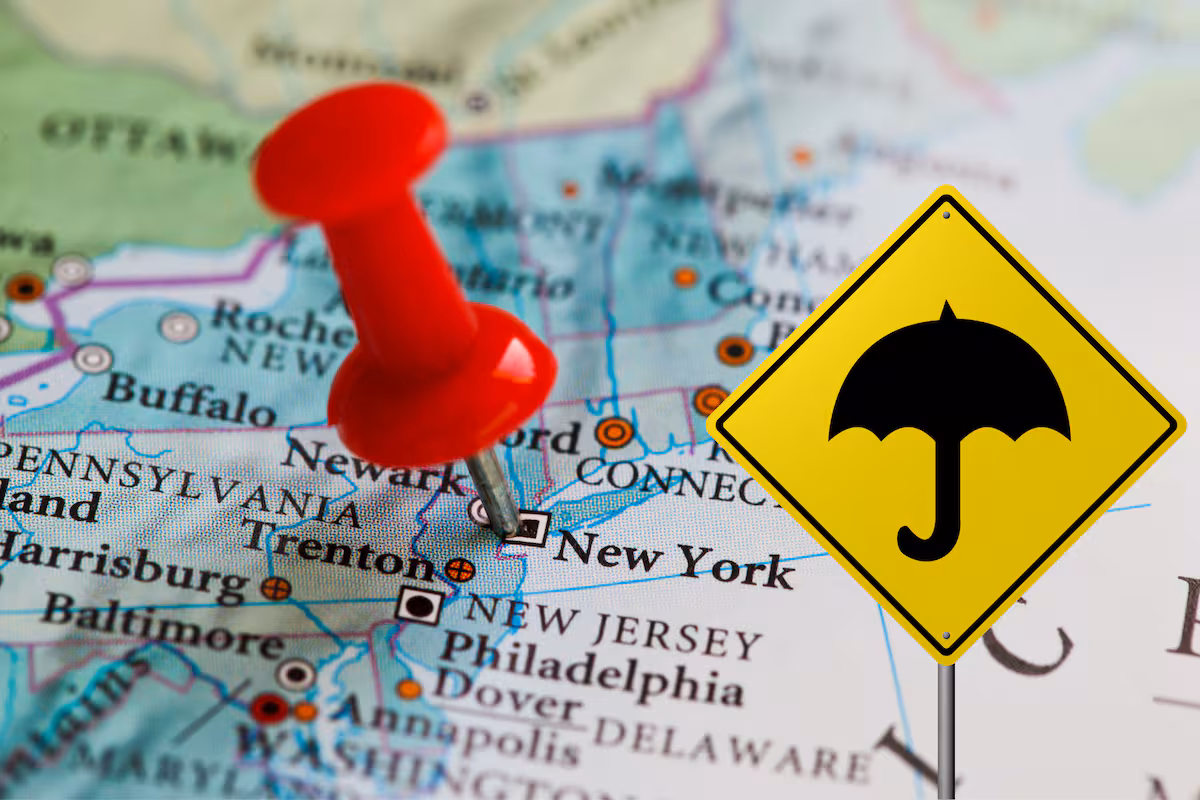 Nueva York queda bajo el agua tras fuertes tormentas e inundaciones repentinas