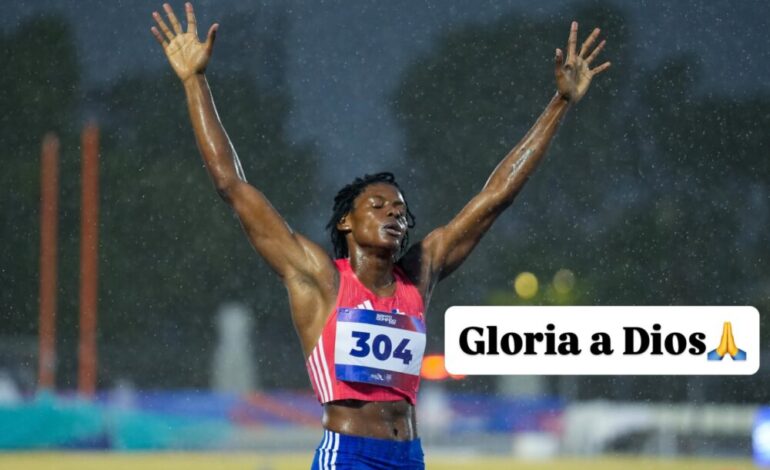 ¡La mejor del mundo! Marileidy Paulino rompe su propio récord con 48.94 y conquista el oro para República Dominicana