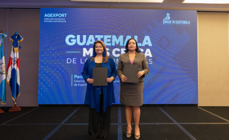 ONEC y AGEXPORT acuerdan impulsar comercio y negocios entre RD y Guatemala