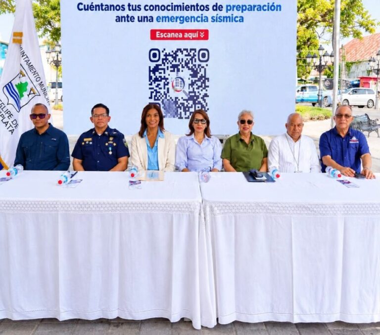 Puerto Plata fortalece preparación ante terremotos con jornada de Onesvie