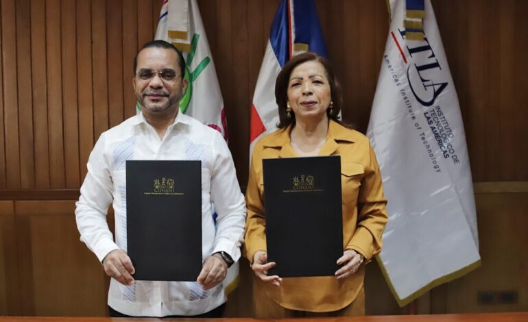 Conani e ITLA renuevan acuerdo para capacitar en tecnología a niños bajo protección estatal