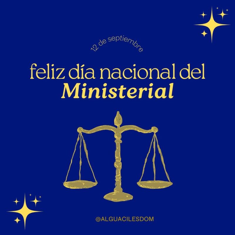 Alguaciles celebran 41 aniversario y Día Nacional del Ministerial