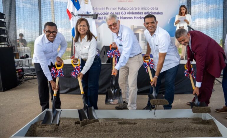 Gobierno amplía reasentamiento en Cotuí con 63 nuevas viviendas