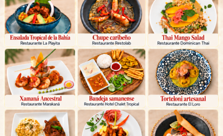 Nueve restaurantes compiten con sabores sostenibles en Samaná