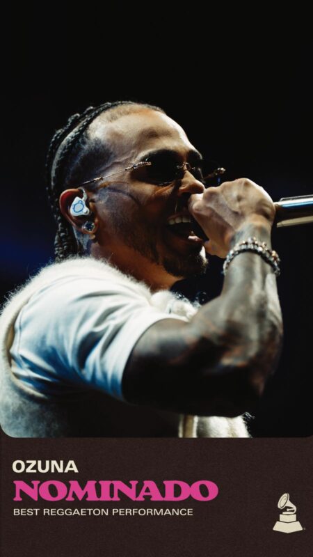 Ozuna recibe nominación al Latin GRAMMY 2026 por “Una Aventura”