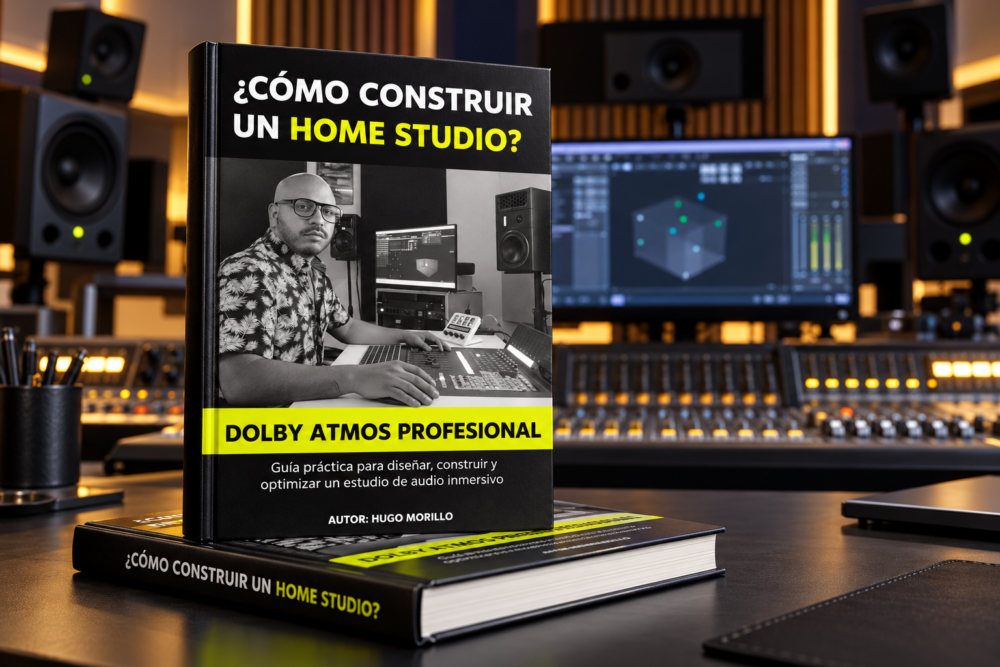 Hugo Morillo presenta libro para construir un Home Studio Dolby Atmos profesional