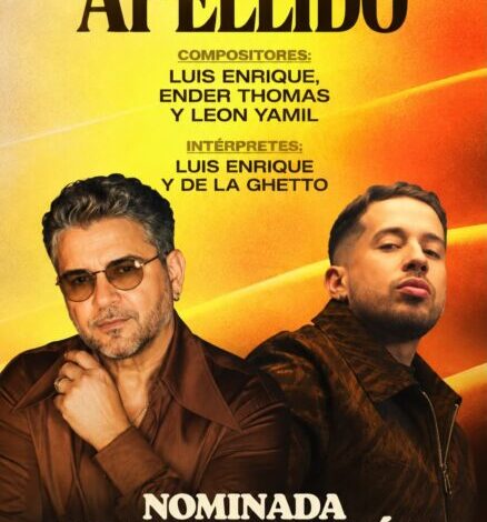 De La Ghetto recibe su quinta nominación al Latin GRAMMY por “Nombre y Apellido”