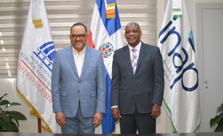 INAP y Ministerio de Justicia acuerdan fortalecer formación de servidores públicos