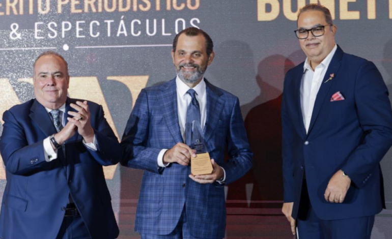 Acroarte reconoce a José Miguel Bonetti Du-Breil por sus aportes a la sociedad dominicana
