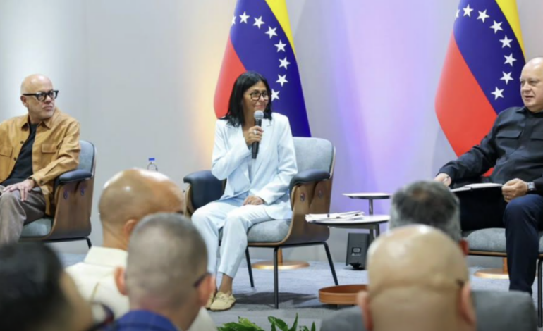 Delcy Rodríguez activa reunión clave para definir rumbo de Venezuela