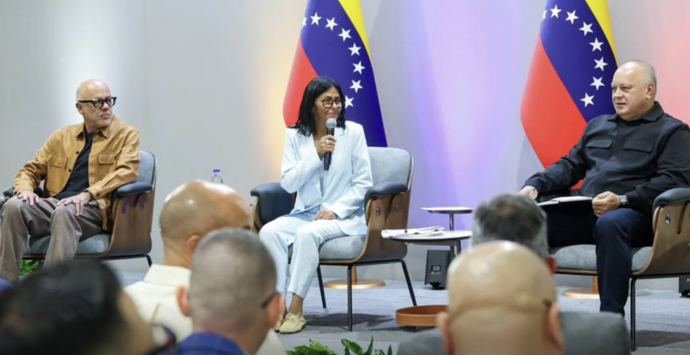 Delcy Rodríguez activa reunión clave para definir rumbo de Venezuela