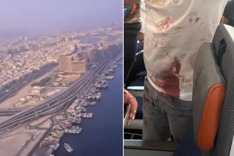 Pánico en vuelo de Flydubai: piloto apuñala a su compañero y avión aterriza de emergencia