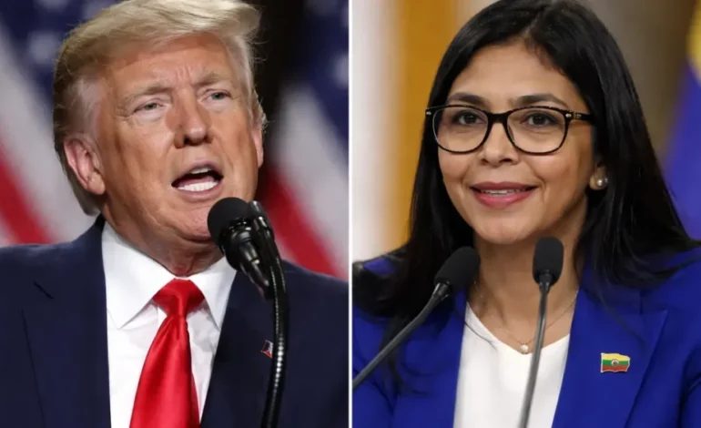 Trump y Delcy Rodríguez podrían reunirse en Nueva York durante la Asamblea de la ONU