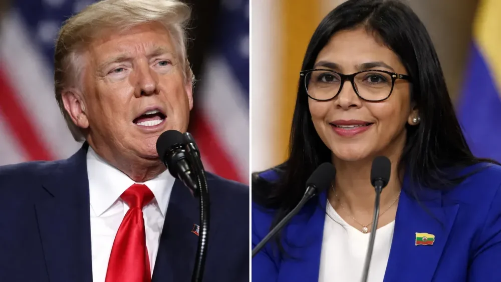 Trump y Delcy Rodríguez podrían reunirse en Nueva York durante la Asamblea de la ONU