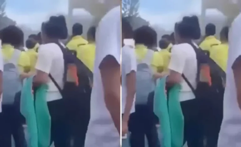Despachan estudiantes tras conato de incendio en San Isidro