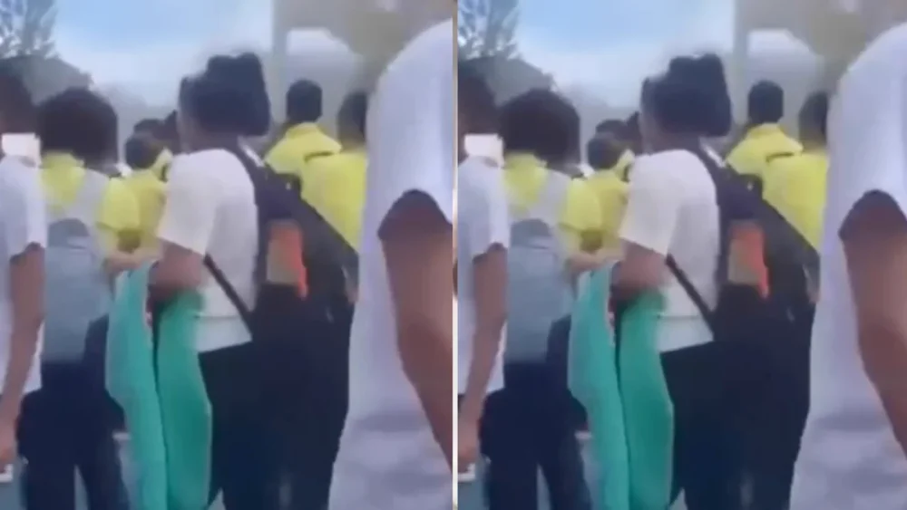 Despachan estudiantes tras conato de incendio en San Isidro