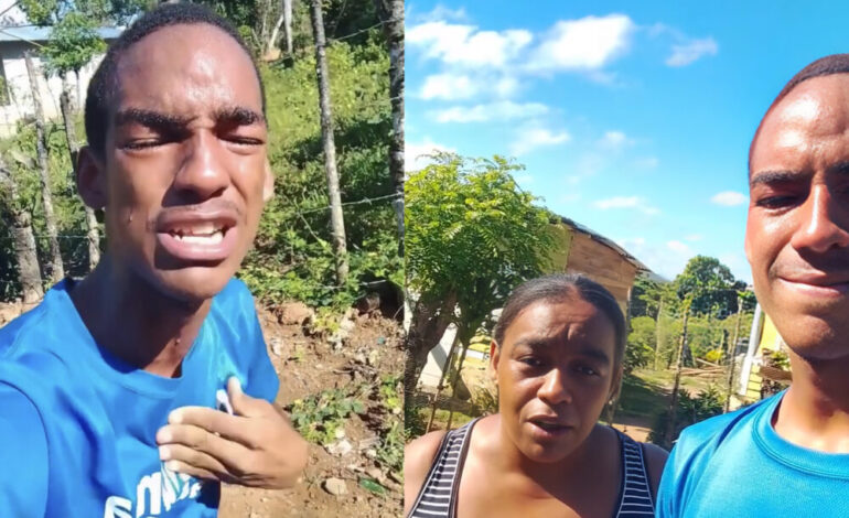 Creador de contenido dominicano denuncia robo de alambres que usaría para llevar electricidad a su casa
