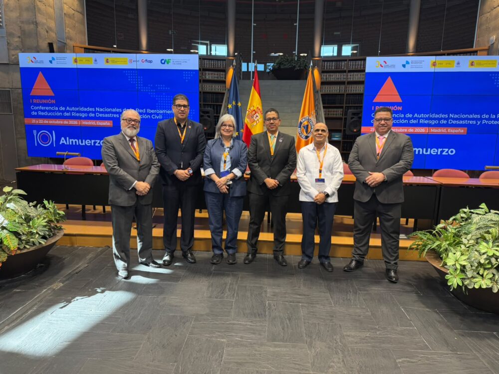 Carlos Paulino participa en reunión iberoamericana sobre reducción del riesgo de desastres en España