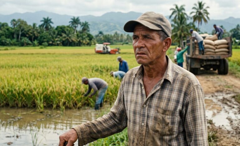 Productores de arroz rechazan eliminación de aranceles y alertan sobre impacto en el campo