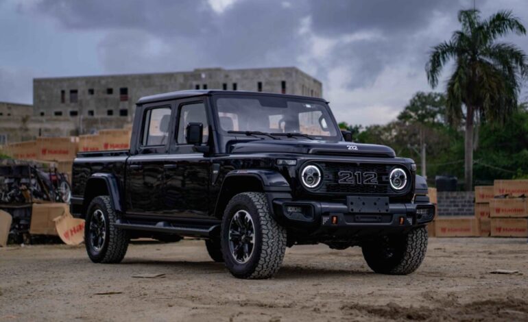 Grupo Avant presenta en República Dominicana la nueva pickup 212 P01 ALPHA