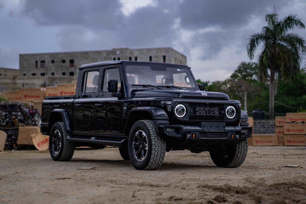 Grupo Avant presenta en República Dominicana la nueva pickup 212 P01 ALPHA