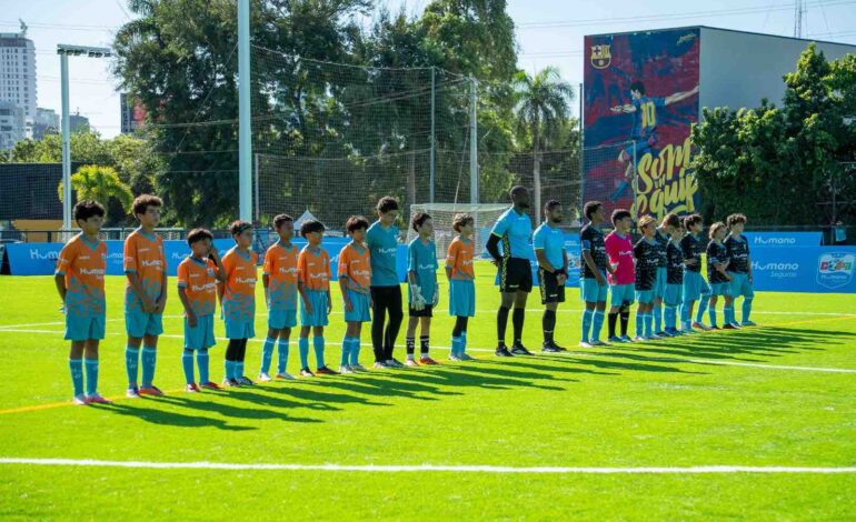Humano Seguros inaugura la cuarta Copa Intercolegial de Fútbol con 20 colegios y 336 jugadores