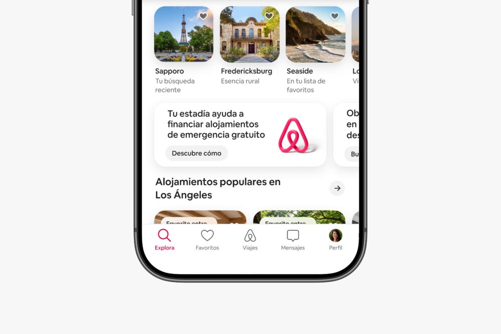 Airbnb destinará US$500 millones a alojamiento gratuito para personas en situaciones de crisis