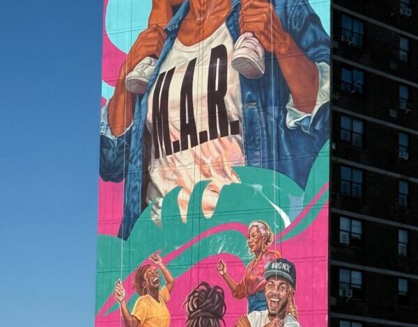 Angurria pinta en el Bronx el mural más alto de Estados Unidos