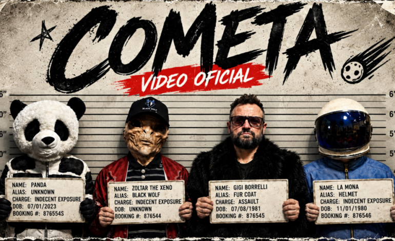 Gigi Borrelli presenta “Cometa”, un videoclip que combina humor y emociones