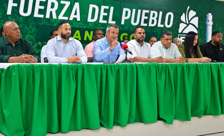 Fuerza del Pueblo cuestiona respaldo presupuestario de obras anunciadas por Abinader para Santiago