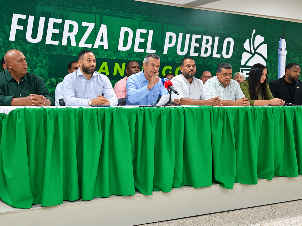 Fuerza del Pueblo cuestiona respaldo presupuestario de obras anunciadas por Abinader para Santiago