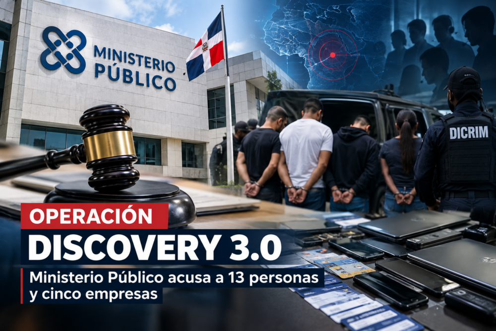 Ministerio Público acusa a 13 personas y cinco empresas por Operación Discovery 3.0
