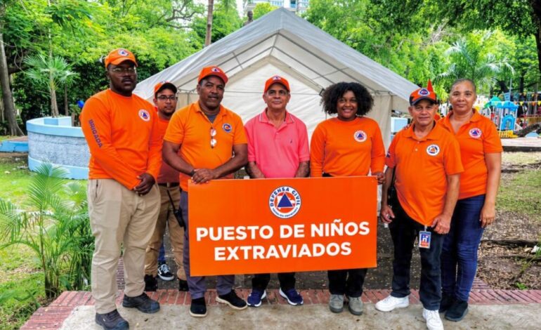 Defensa Civil brinda 97 asistencias durante la Feria del Libro 2026
