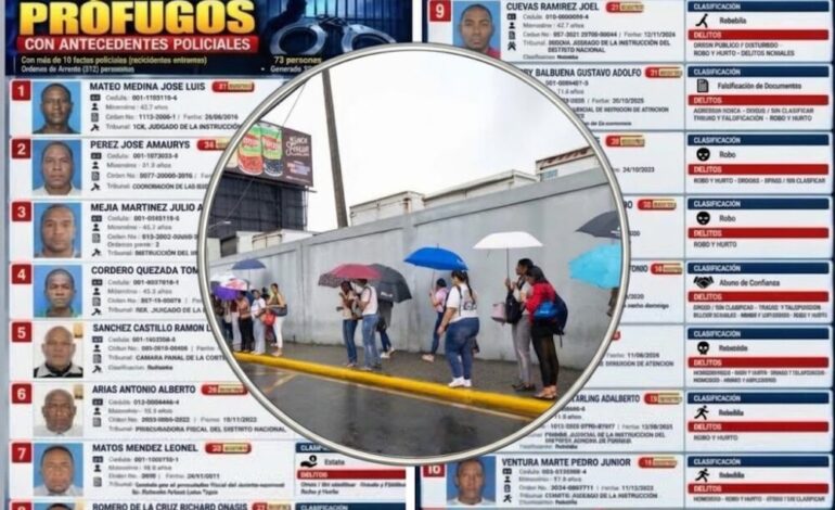 53 mil órdenes de arresto activan las alarmas por lluvias