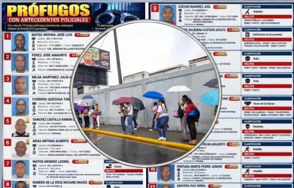 Más de 53 mil órdenes de arresto y alerta por lluvias