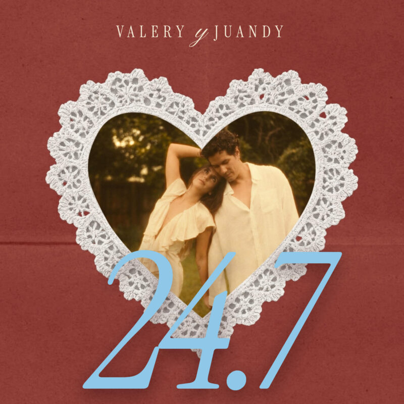 Valeria Sandoval y Juandy convierten su historia de amor en la canción “24/7”