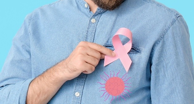 Cáncer de mama en hombres: síntomas, factores de riesgo y tratamientos