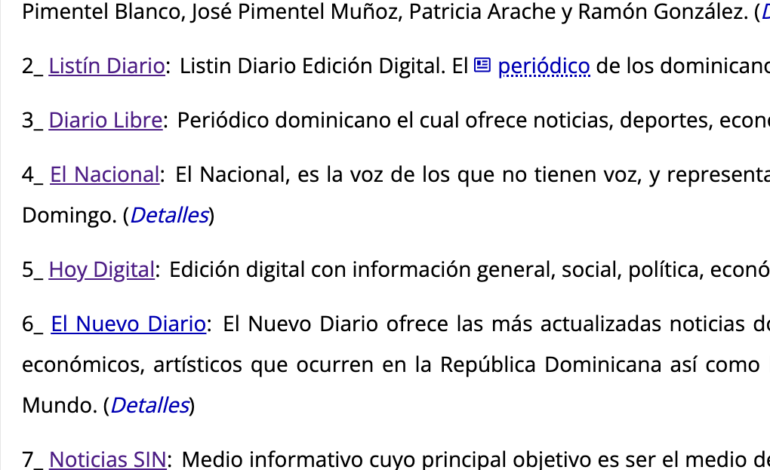 Pimevisión lidera ranking digital de medios en RD