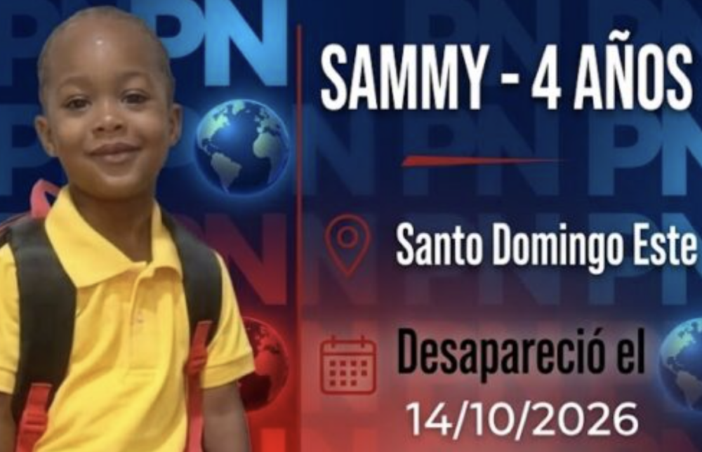 Buscan a Sammy, niño de cuatro años desaparecido en Los Tres Brazos