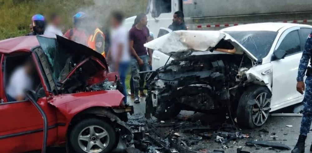 Investigan accidente múltiple en la Circunvalación de Santo Domingo
