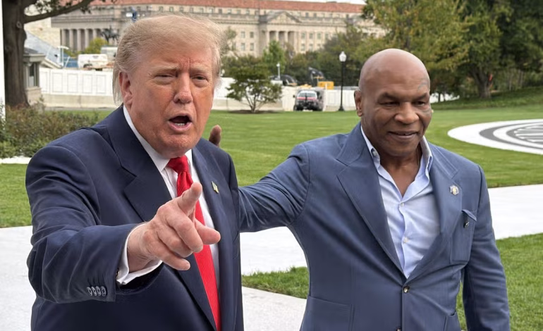 Mike Tyson entrega a Trump carta de Diddy para pedir indulto
