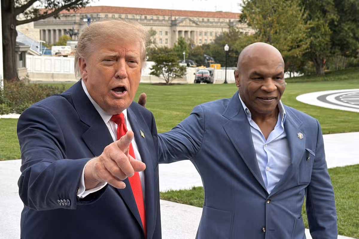 Mike Tyson entrega a Trump carta de Diddy para pedir indulto