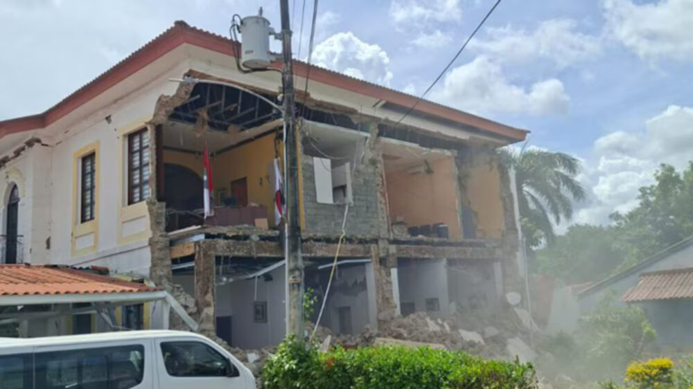Reportan preliminarmente terremoto de magnitud 7,6 en Panamá